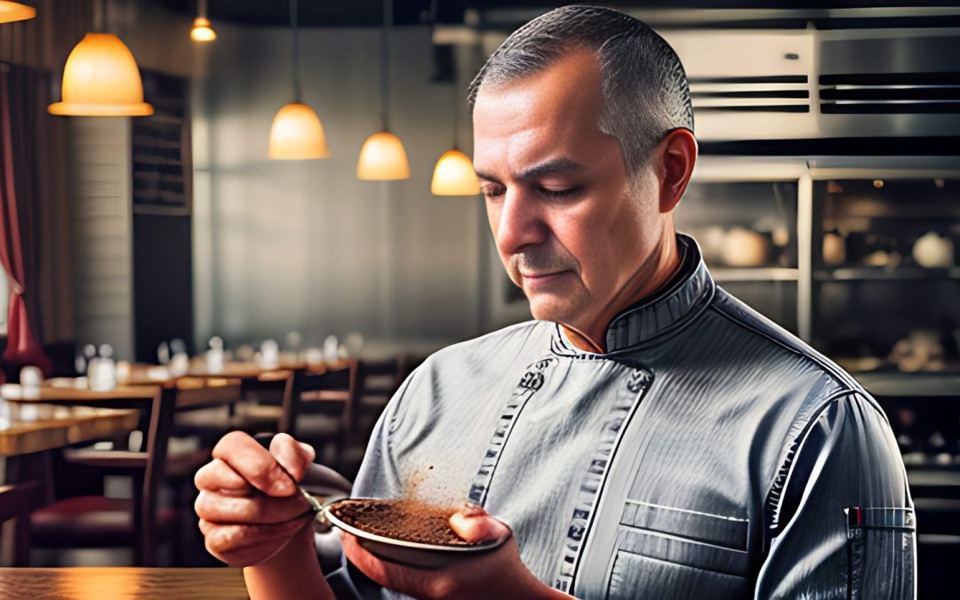 DYS DoYourSpice® senior chef cook tasting his custom spice blend